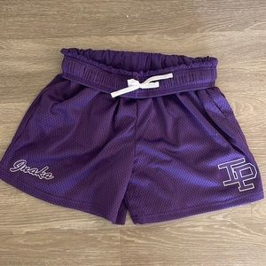 Inaka Power Purple Mesh Shorts Worn Once